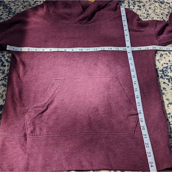 Victoria Secret maroon hoodie, size xs - Picture 6 of 6
